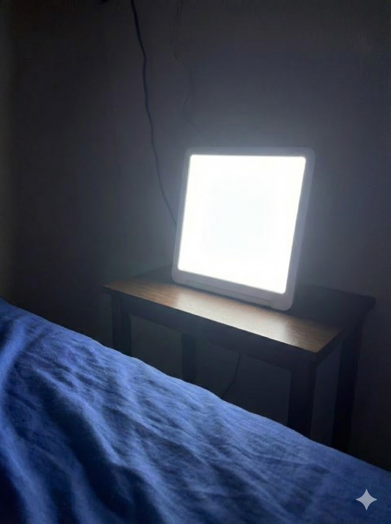 トトノライトプレーンの光っている様子